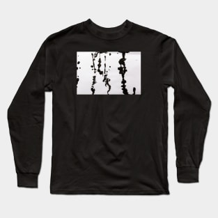 Black Ink Splatter - Alternative II Long Sleeve T-Shirt